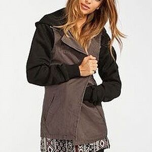 Metal Mulisha Hooded Jacket with MCMXCIX Embroidered - Size Small